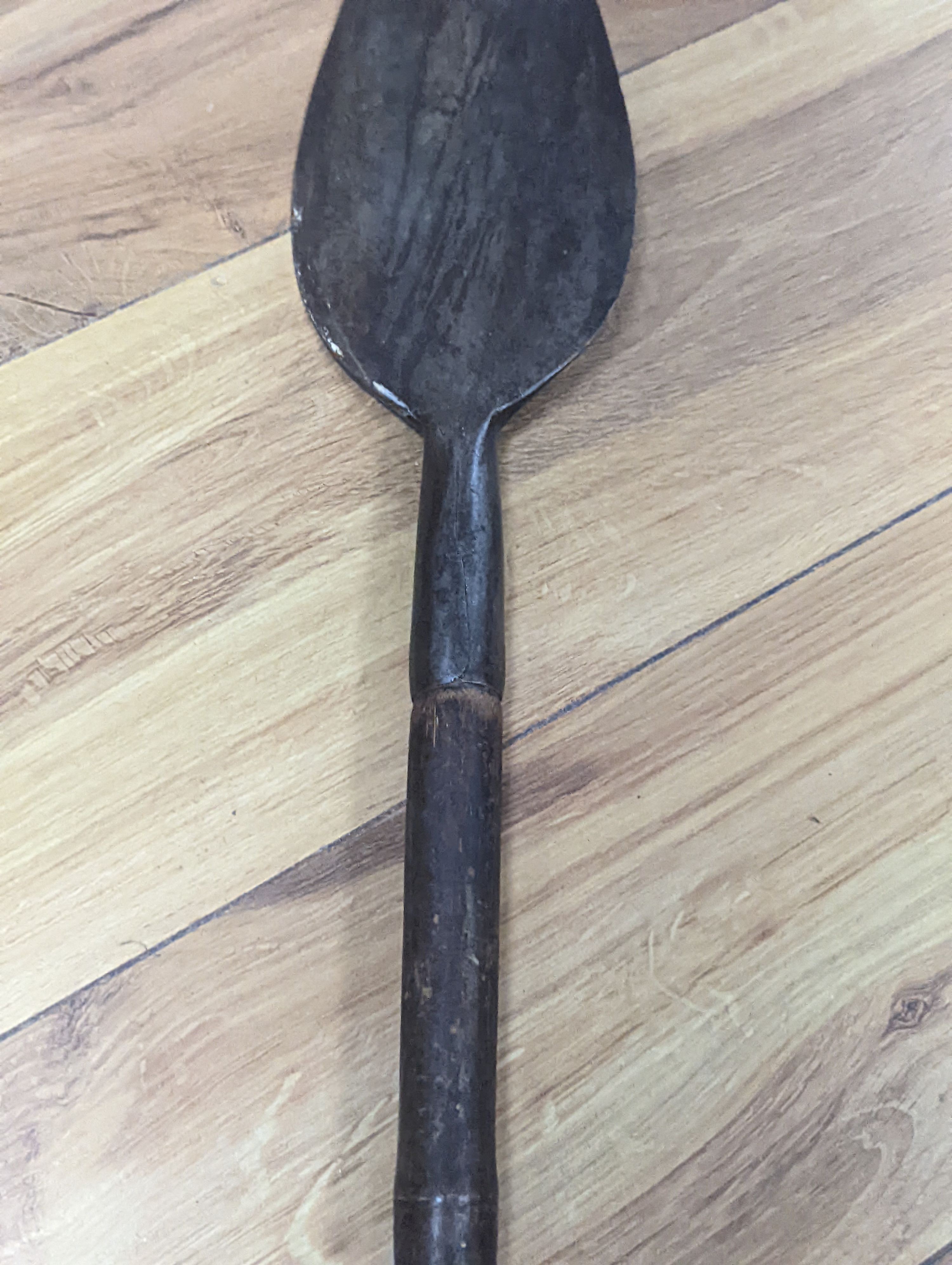 Two East Africa, Transvaal (Zululand) spears, 236cm